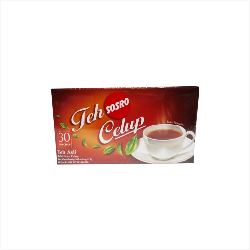 Sosro Teh Celup 30 Tea Bag X 2 Gr 008019 Mirota 