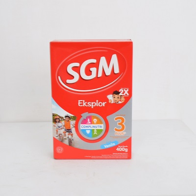  Susu  SGM  1 Eksplor Vanilla 400gr 001509 Mirota Kampus 