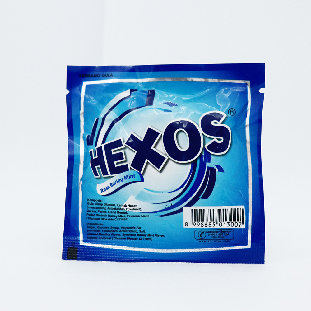 Permen Hexos Barley Mint 012088 Mirota Kampus Rumah  